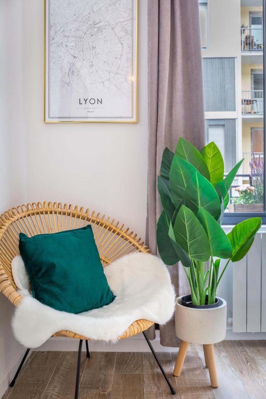 Les Cocons Emeraude Et Fleuri Apartment Lyon Luaran gambar